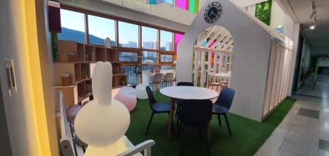 초등학교 복도 휴게공간 환경개선공사 4