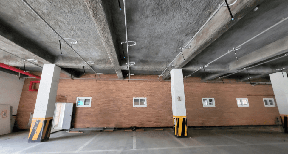 초등학교 필로티 주차장 천장공사 2