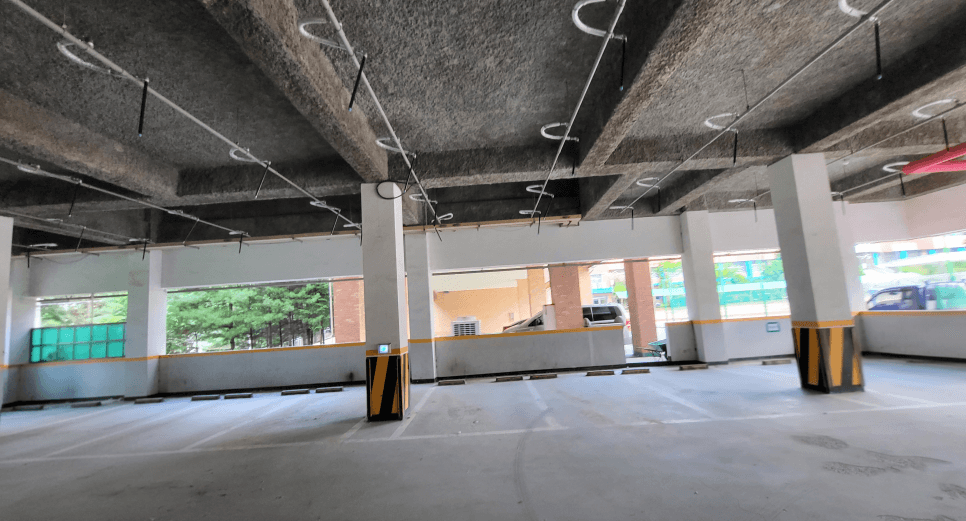 초등학교 필로티 주차장 천장공사 3
