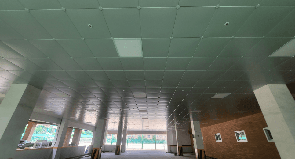 초등학교 필로티 주차장 천장공사 5