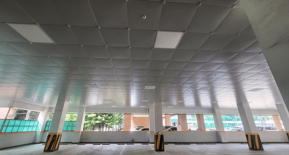 초등학교 필로티 주차장 천장공사 6
